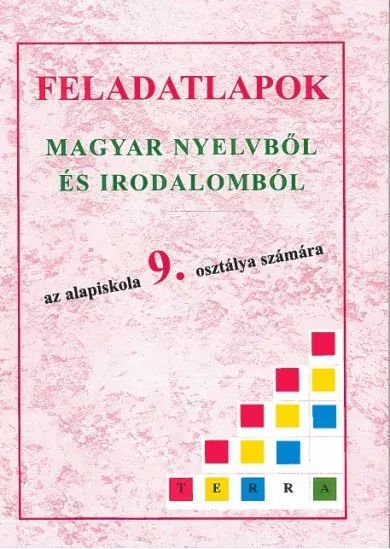 Feladatlapok - Testy z maďarského jazyka a literatúry pre 9.ročník ZŠ