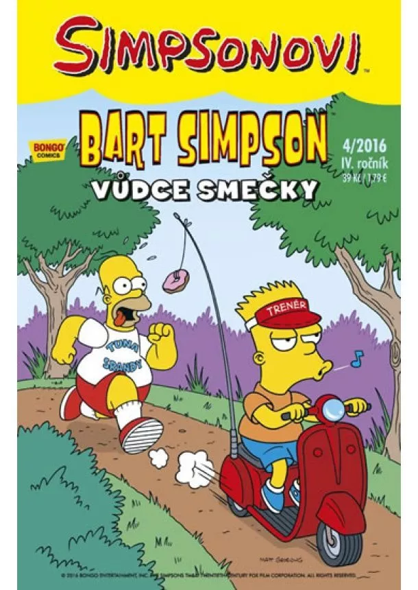 Matt Groening - Simpsonovi - Bart Simpson 4/2016 - Vůdce smečky