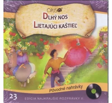 CD - Najkrajšie rozprávky 23 - Dlhý nos, Lietajúci kaštieľ