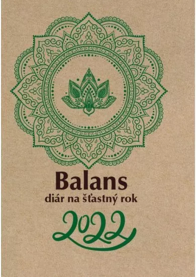 Balans diár na šťastný rok 2022