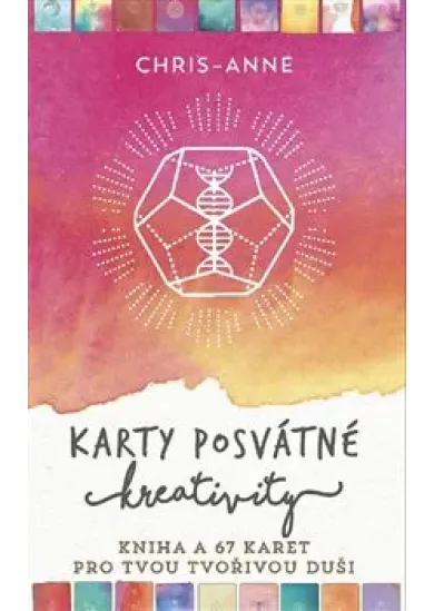 Karty posvátné kreativity - Kniha a 67 karet (matné)