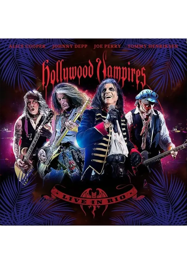 Hollywood Vampires, EDEL / EAR MUSIC - Hollywood Vampires: Live in Rio CD+BD - CD+BD