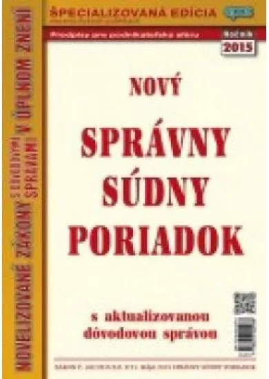 Nový správny súdny poriadok - Júl 23/2015