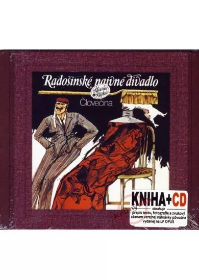 Človečina - Radošinské naivné divadlo  (kniha+CD)