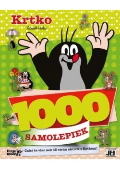 1000 samolepiek/ Krtko