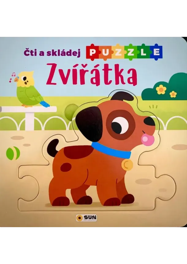 Čti a Skládej Puzzle Zvířátka