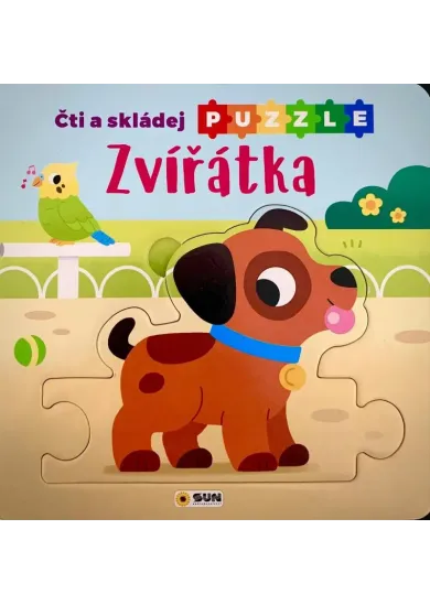 Čti a Skládej Puzzle Zvířátka