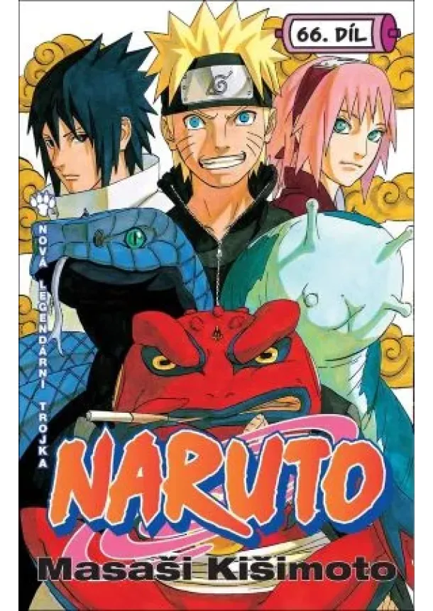 Masaši Kišimoto - Naruto 66: Nová legendární trojka