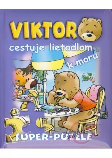 Viktor cestuje lietadlom k moru - super-puzzle