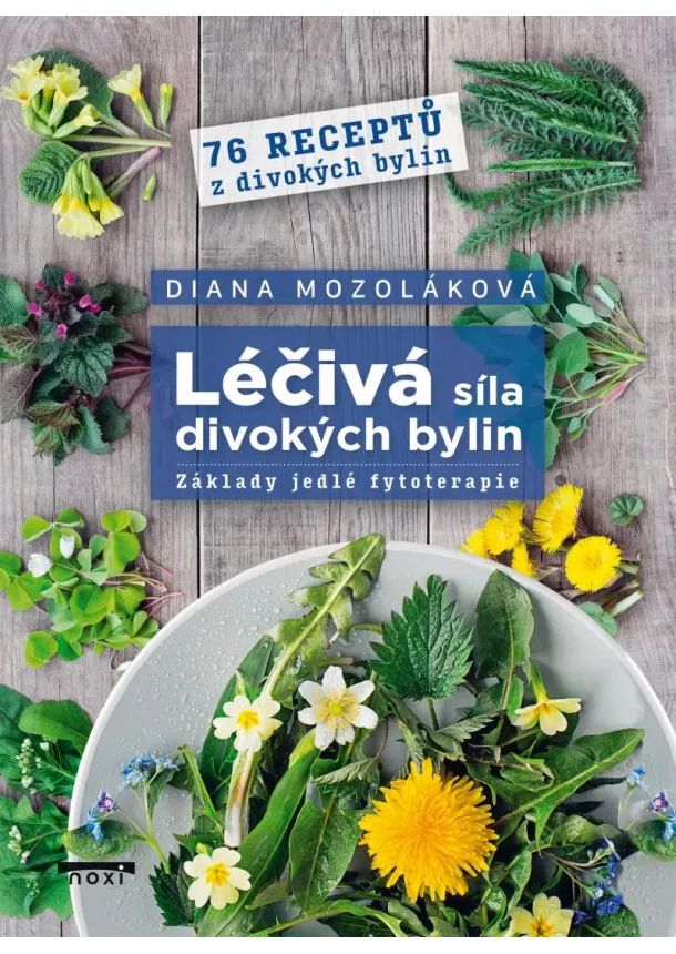 Léčivá síla divokých bylin - Základy jedlé fytoterapie, 76 receptů z divokých bylin