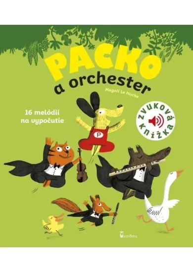 Packo a orchester - zvuková knižka