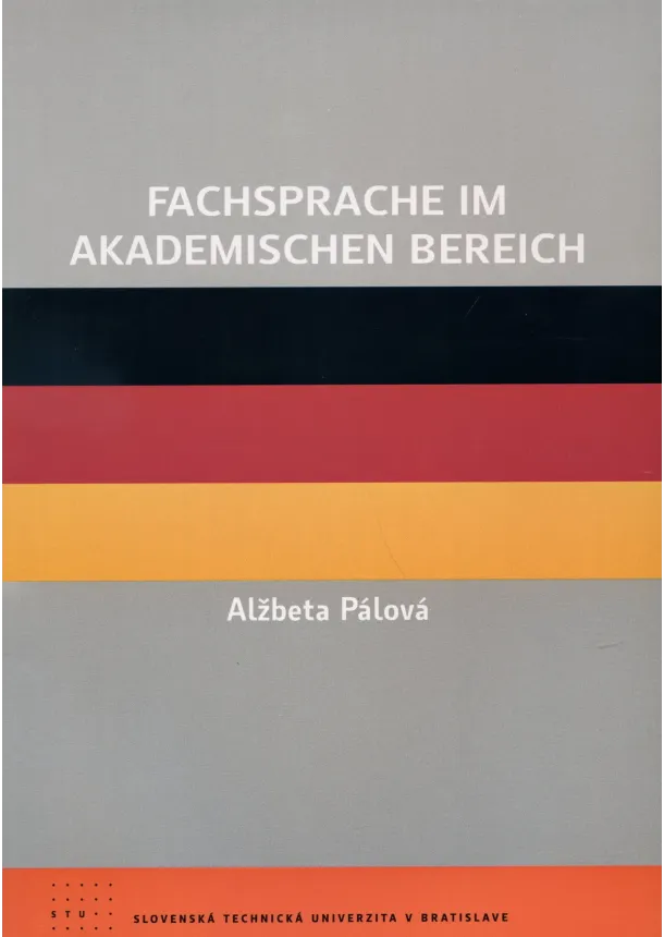 Alžbeta Pálová - Fachsprache im akademishen bereich
