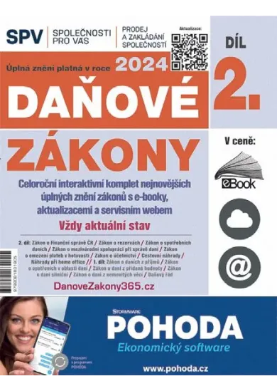 Daňové zákony 2024 (Díl 2.)