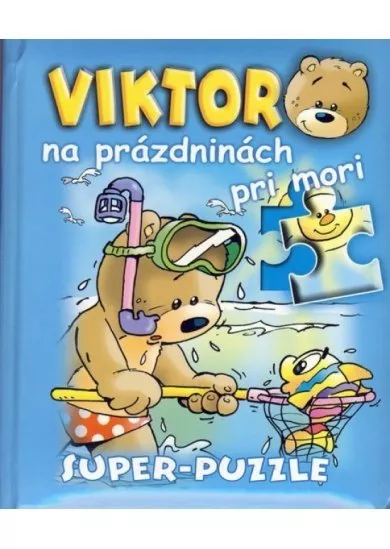 Viktor na prázdninách pri mori - super-puzzle
