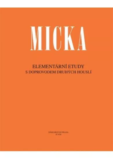 Elementární etudy - s doprovodem druhých houslí