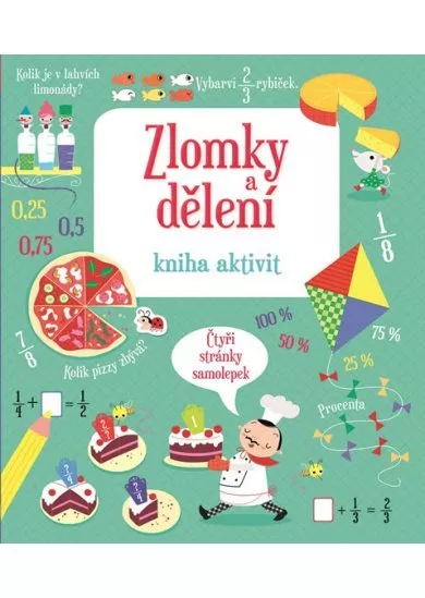 Zlomky a dělení - kniha aktivit