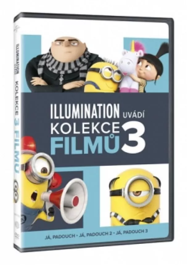 autor neuvedený - Já, padouch kolekce 3 DVD