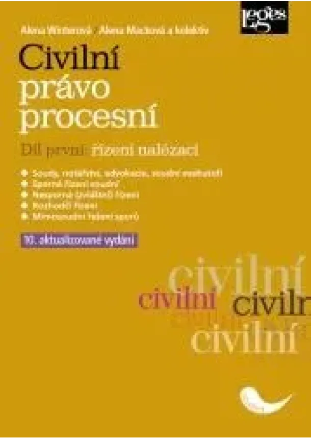 Civilní právo procesní 1 - Řízení nalézací