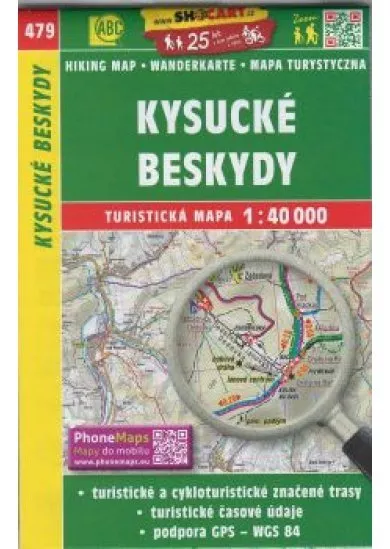 SC 479 Kysucké Beskydy 1:40 000 
