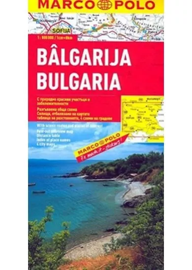 Bulharsko/mapa 1:800T MD
