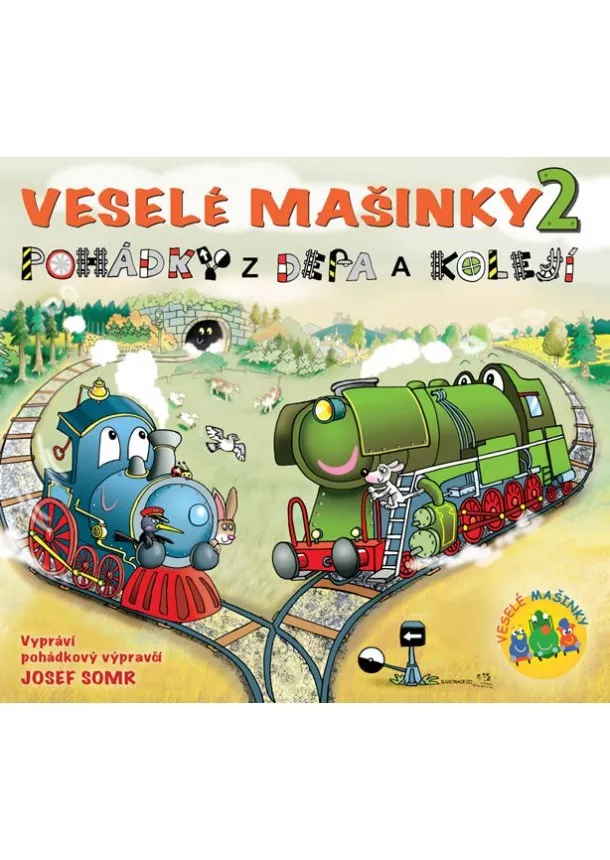 autor neuvedený - Veselé mašinky 2 - pohádky z depa a KS - CD