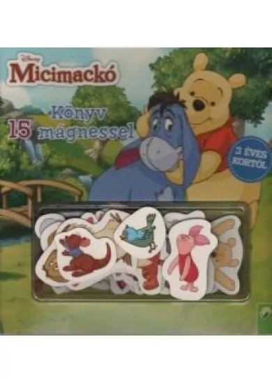 Micimackó: Könyv 15 mágnessel - 3 éves kortól