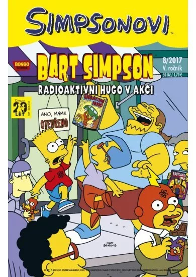 Simpsonovi - Bart Simpson 8/2017 - Radioaktivní Hugo v akci