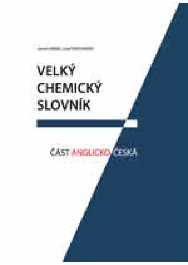 Jaromír Mindl - Velký chemický slovník - Část anglicko-česká