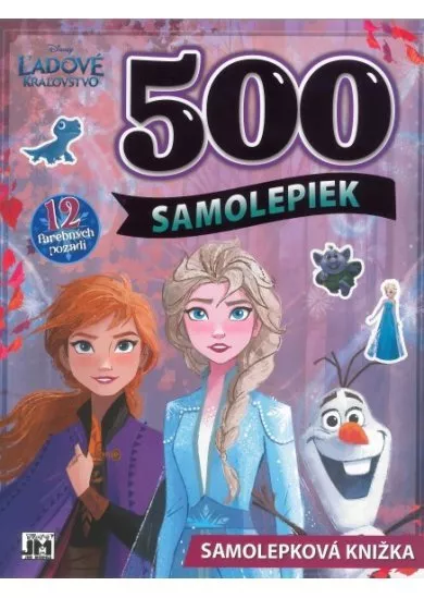 500 Samolepiek/ Ľadové kráľovstvo