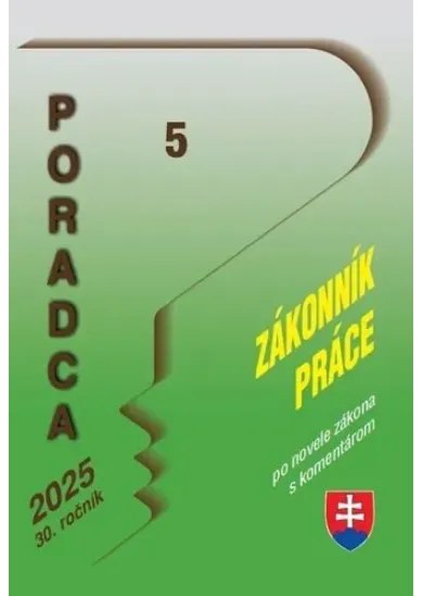 Poradca č. 5 / 2025 - Zákonník práce