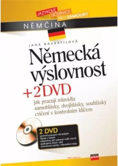 Německá výslovnost + 2 DVD