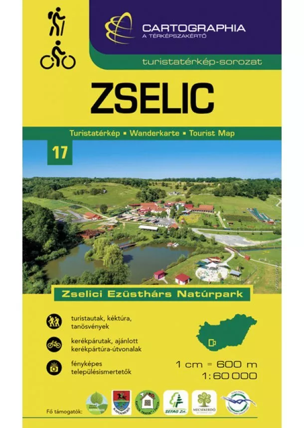 Térkép - Zselic turistatérkép 1:60e.