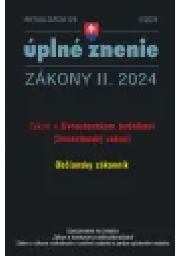 kol. -  Aktualizácia II/6 / 2024 - Živnostenské podnikanie
