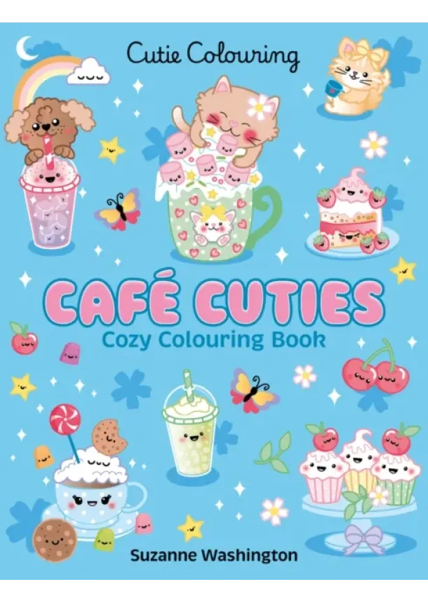 Cafe Cuties: Colouring Book