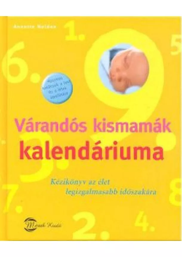 ANETTE NOLDEN - VÁRANDÓS KISMAMÁK KALENDÁRIUMA