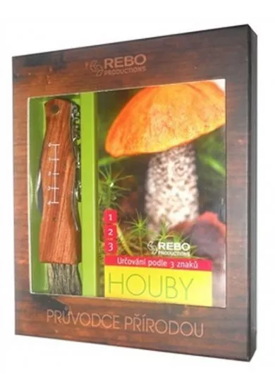 Houby - Průvodce přírodou (BOX s nožíkem)