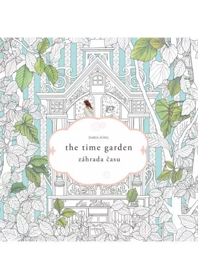 Záhrada času / the time garden-umelecké antistresové maľovanky