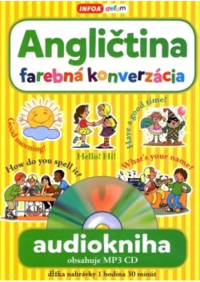 Angličtina - Farebná konverzácia - audiokniha (MP3+CD)