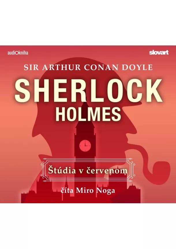 Arthur Conan Doyle - Audiokniha Štúdia v červenom