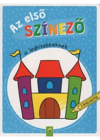 Az első színező a legkisebbeknek - 2 éves kortól (kék)