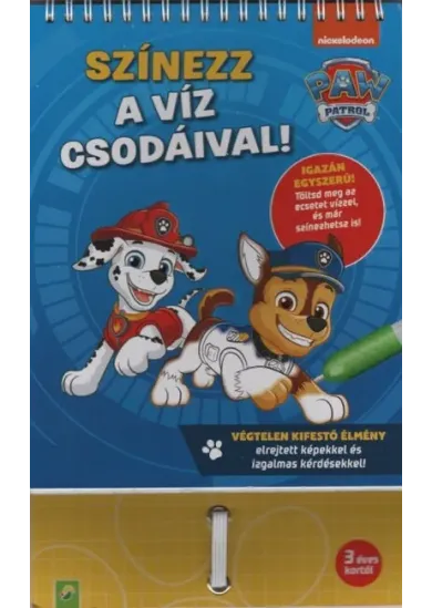 Színezz a víz csodáival! - Mancs őrjárat - Varázsecsettel