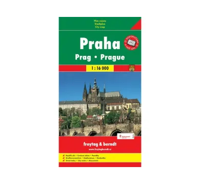 Praha plán mesta 1:16 000
