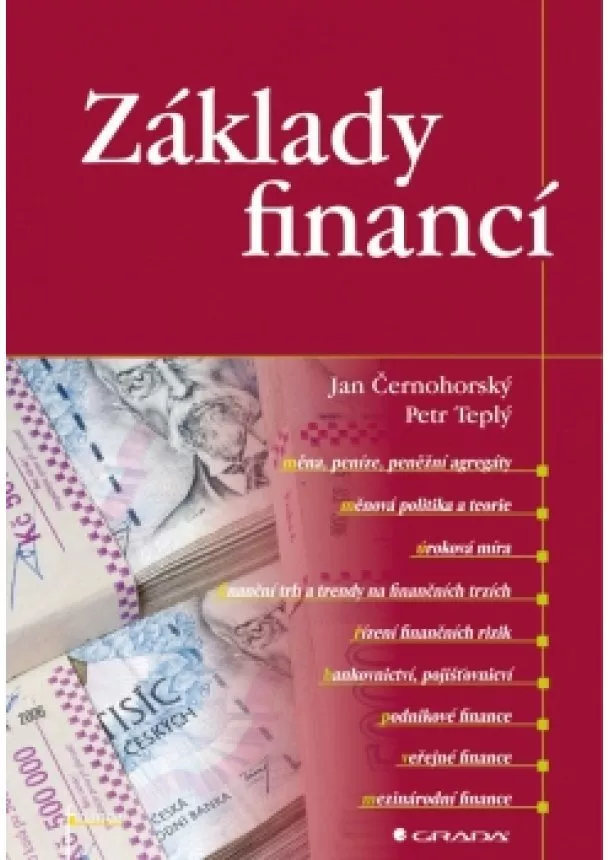 Petr, Jan Černohorský, Teplý - Základy financí