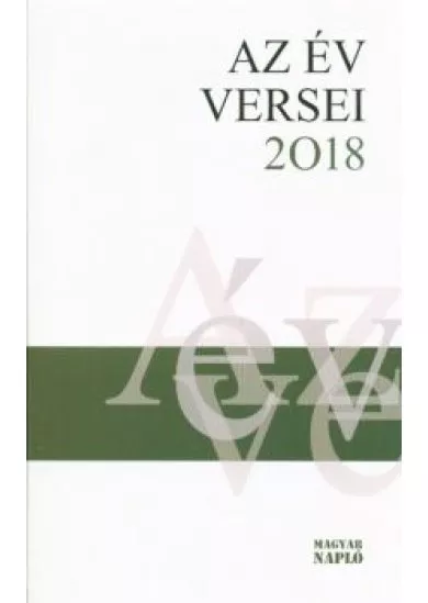 Az év versei 2018.