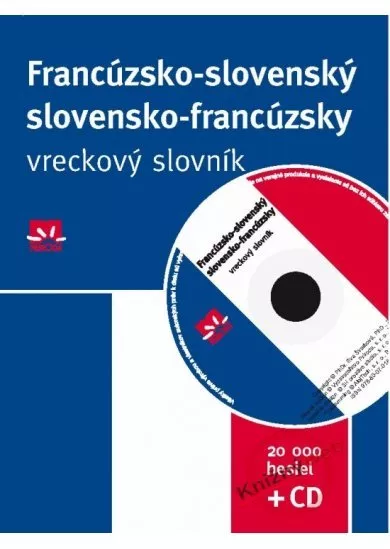 Francúzsko-slovenský slovensko-francúzsky vreckový slovník + CD