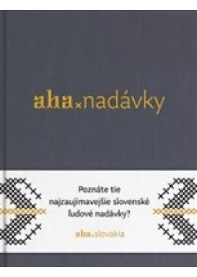 Aha - Nadávky
