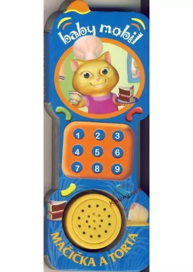 Baby mobil - Mačička a torta