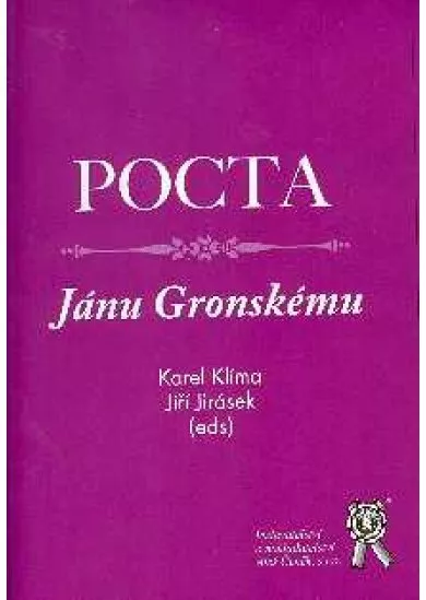 Pocta Jánu Gronskému