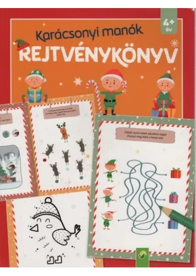 Karácsonyi manók rejtvénykönyv §K
