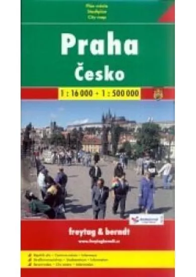 Praha + Česko /mapa 1:16 000/5000 000 FB